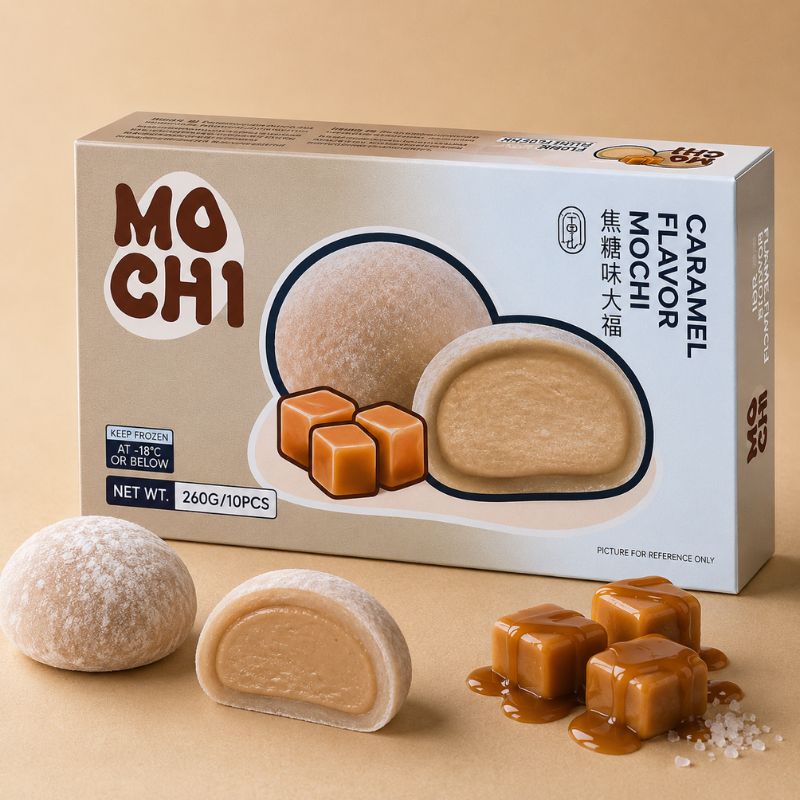 Wundercook Caramel Mochi Ice Cream