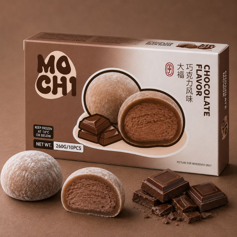 Wundercook Chocolate Mochi Ice Cream