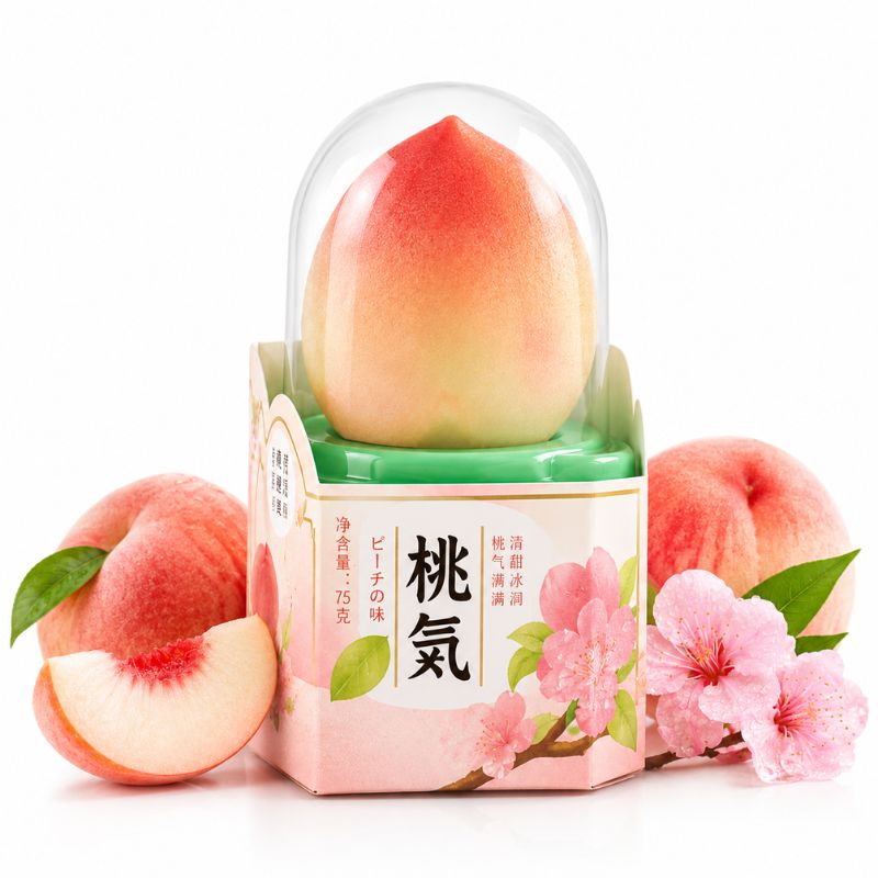 Wundercook Viral Peach Ice Cream