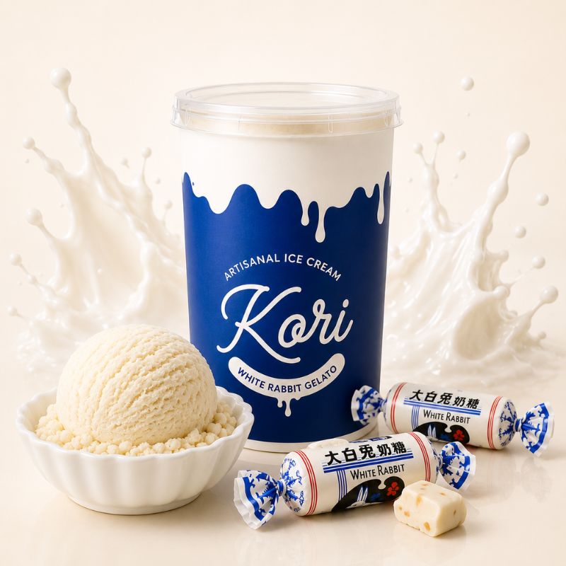 Wundercook Kori Artisan Gelato – White Rabbit 180g