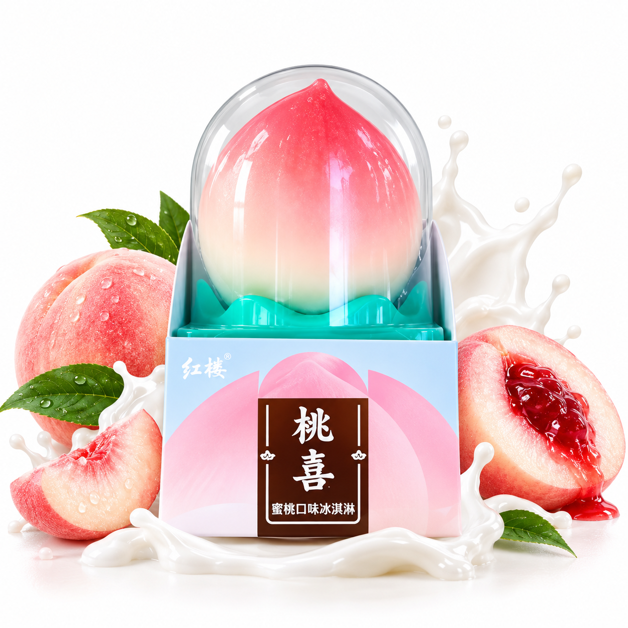 Wundercook Viral Peach with Jam Filling Taoxi